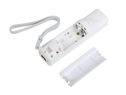 Trenro Wii Remote Controller Battery Cover, 2 Pack Back Cover Replacement for Nintendo Wii U Remote – White - color: White