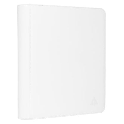 Top loader Binder, Holds 504 Top loaders, 9-Pocket Top Loader Binders with Sleeves for TCG & Sports Cards in 3'' x 4'' Top loaders -White - color: White