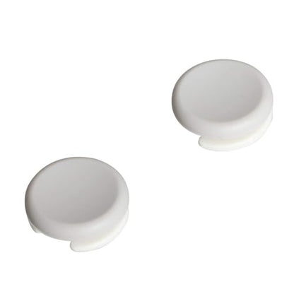 Timorn Analog Stick Cap Circle Pad Replacement 3D Joystick Cover for New 3DS / 3DS / 3DSLL / 3DSXL / 2DS Controller (Light Gray) - color: Grey