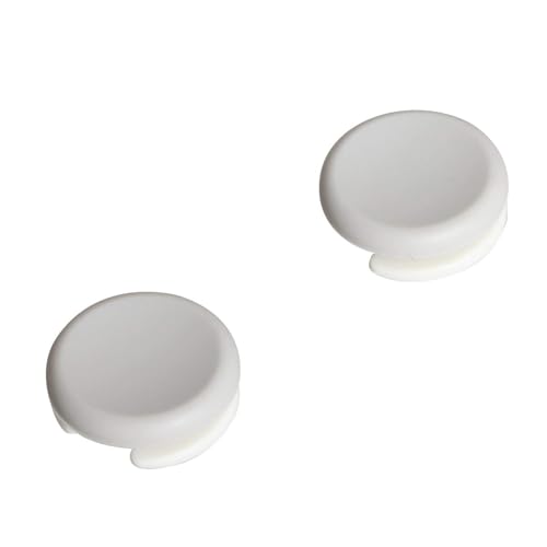 Timorn Analog Stick Cap Circle Pad Replacement 3D Joystick Cover for New 3DS / 3DS / 3DSLL / 3DSXL / 2DS Controller (Light Gray) - color: Grey
