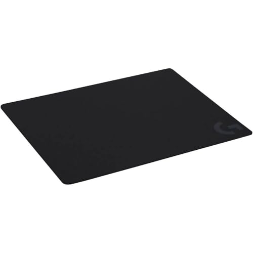 Logitech G440 Hard Gaming Mouse Pad (340x280x5) - Black | Optimized for gaming sensors, moderate surface, non-slip mat - size: M, style: Hard