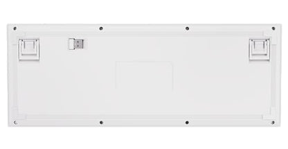 TECWARE Spectre 96% RGB Mechanical Gaming Keyboard | Customizable LCD Screen | Tri-Mode Wireless with Knob | Gasket Mount | South Face 5-Pin Hot-Swappable Sockets | White Cocoa Brown Switch - color: Cocoa Brown