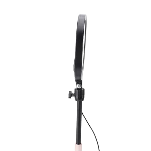Video Conference Light Desktop Video Conference Lighting Kit with Adjustable Stand and Phone Holder for Zoom, Streaming, Video Recording, Makeup, Webcam Use