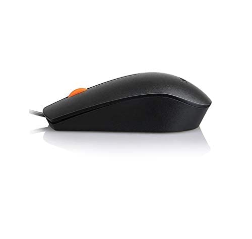 Lenovo GX30M39704 300 - Mouse - Right and Left-Handed - Wired - USB - for 320 Touch-15, 320-14, 320-17, 520-22, 520-24, 520-27, 720-18, Legion Y520-15, V110-15 Black (Pack of 2) - color: Black 300 (Pack of 2)