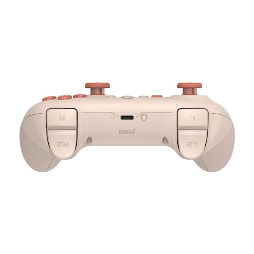 8Bitdo Ultimate C Bluetooth Controller for Switch (Orange) | Ultimate Quality Bluetooth connectivity with 6-axis Motion Control and Rumble Vibration - color: Orange