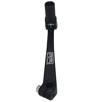 CNC Aluminum Motorcycle Gear Shifter Lever, Foldable Pedal Shifter Fit for 50cc 110cc 250cc CRF50 XR50 XR CRF Dirt Pit Monkey Bike Motorcycle ATV Quad Black Black - color: Black