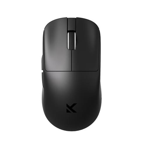 MCHOSE L7 Pro Wireless Gaming Mouse Super Light 39g, Gaming Mouse Esport with 26K DPI, Optical Switch, Programmable Buttons, Dual 8K Polling and PAW3395 Sensor, Tri-Mode Connection, PC/Mac - Black - color: L7 Pro black