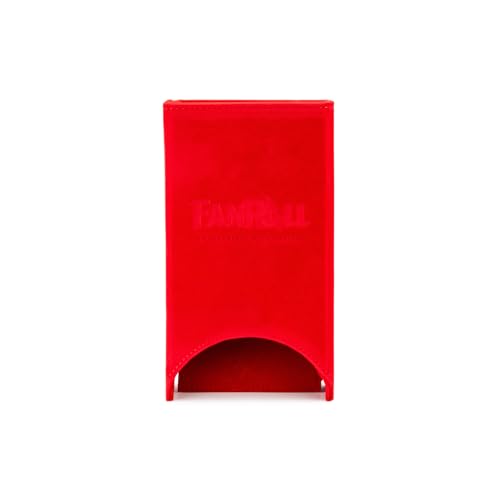FanRoll Fold Up Dice Tower: Red, Role Playing Game Dice Accessories for Dungeons and Dragons - color: Red