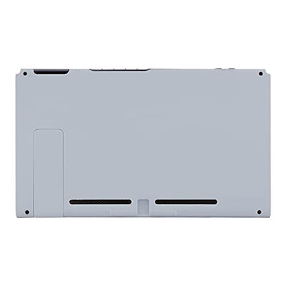 eXtremeRate New Hope Gray Back Plate for Nintendo Switch, DIY Replacement Housing Shell Case for Nintendo Switch Console with Kickstand [Only the Backplate, NOT the Console] - color: New Hope Gray