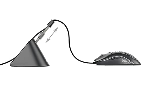 Glorious Gaming Mouse Bungee - Flexible Mouse Cable Management - Gaming Mouse Accessory (White) (Renewed)