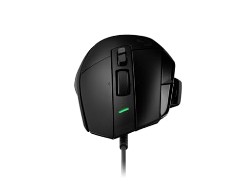 Logitech G G502 X Wired Gaming Mouse - LIGHTFORCE Hybrid Optical-Mechanical Primary switches, Hero 25K Gaming Sensor, Compatible with PC - macOS/Windows - Black