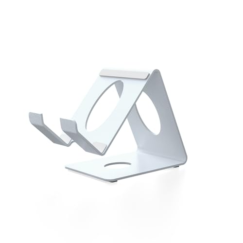 Handheld Console Stand for ASUS ROG Ally X/for Switch 2/for Legion Go/for Steam Deck Handheld Game Console Desktop Stand Holder Mount (White) - color: White