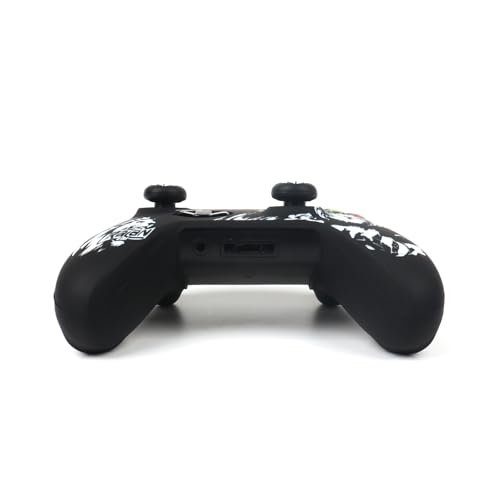 Lion Controller Skin Cover Compatible with Xbox one Controller, RALAN Protector Case, Customised Thumb Grips Caps - color: Lion Black White