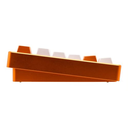 KEEBMONKEY WOBKEY Rainy 75 Aluminum HMX/JWK Switches Mechanical Keyboard with Superior Acoustics, Wired, BT, 2.4G Wireless Connectivity (Pro Orange(Stainless Steel Weight)) - style: Pro Orange(Stainless Steel Weight)