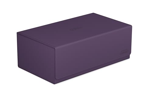 Ultimate Guard Arkhive 800+, Deck Case for 800 Double-Sleeved TCG Cards, Purple, Compatible with Boulders, Magnetic Closure & Microfiber Inner Lining - color: Purple, size: 800+
