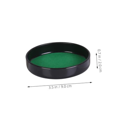 HANABASS 5pcs Dice Cup Stand Durable Base Replacement with Noise Reduction for Secure Fit Easy to Install Dice Cup Lid and Tray for Ktv Game Accessories