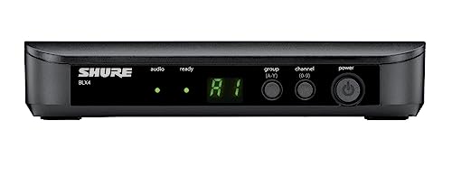 Shure BLX14/P31 Headset Audio System J11 Band (596–620 MHz) – BLX4 Receiver, BLX1 Bodypack & PGA31 Cardioid Headset Mic, Up to 14 Hr Battery, 300 ft Range - style: J11 Band (596-616 MHz)