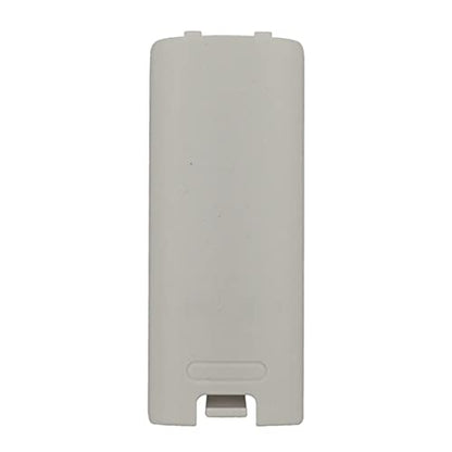 Battery Back Door Cover Lid Case for Wii Remote Controller Gamepad Handle Joypad Replacement (White) - color: White