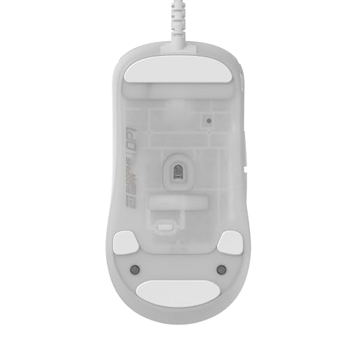 ENDGAME GEAR OP1 RGB Gaming Mouse - Precision Sensor, Kailh GX Switches, White Frost, RGB Lighting, White Frost | Lightweight RGB gaming mouse, optical sensor, Kailh GX switches, claw grip for FPS PC gaming - color: White Frost, style: OP1 RGB