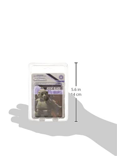 Star Wars Imperial Assault Board Game Agent Blaise VILLAIN PACK - Epic Sci-Fi Miniatures Strategy Game for Kids and Adults, Ages 14+, 1-5 Players, 1-2 Hour Playtime, Made by Fantasy Flight Games - size: Villain Pack, style: Agent Blaise