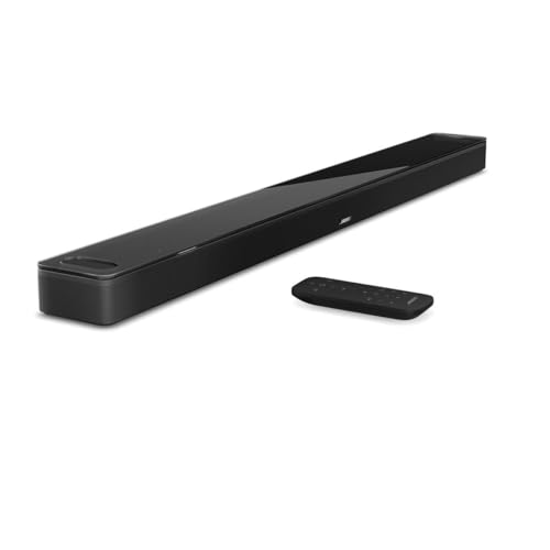 Bose Smart Ultra Dolby Atmos Soundbar Speaker, Black, Bundle with Bass Module 700, Sound Bar for Home Audio TV Wireless, Bluetooth, WiFi, Alexa, Google, Voice Control + H&A - color: Black, size: 15.50