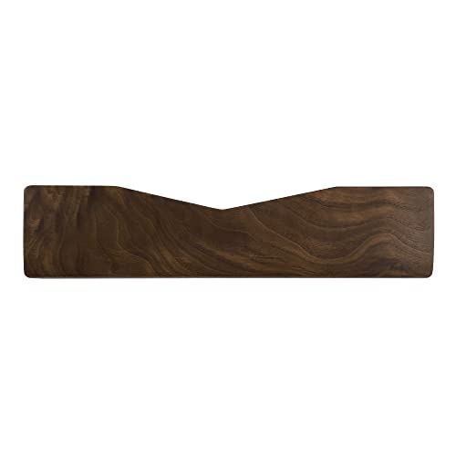 Ergonomic Wooden Wrist Rest Solid Wood Walnut for Owlab Spring - color: Walnut Owlab Spring Wrist Rest