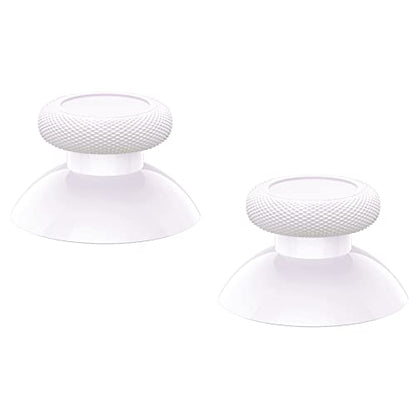 eXtremeRate Replacement Thumbsticks for Xbox Series X & S Controller, Joysticks Repair Kit for Xbox Wireless Controller, Custom Analog Stick Buttons for Xbox One S/X/Elite Controller - White - color: White