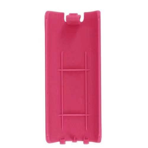 2 Pack of Replacement Battery Back Door Cover Shell for Nintendo Wii Remote Controller (Pink)