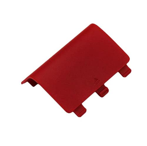 Replacement Battery Back Cover for Xbox Series S X Controller, Battery Door Lid Repair Shell 1 (Red)