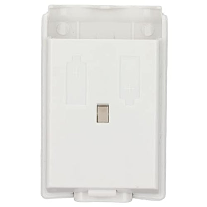 Game Console 360 Battery Cover, Wireless Controller Replacement ABS Plastic Shell Case for Game Console 360 Controller Battery Pack, Durable (White) - color: White
