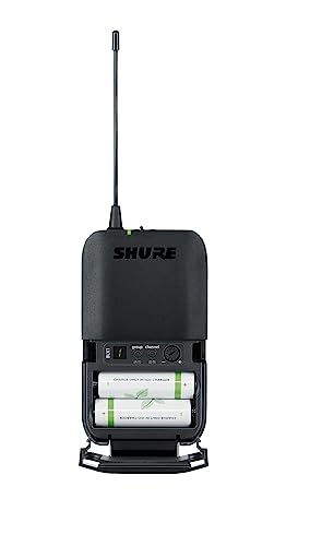 Shure BLX14/P31 Wireless Headset Microphone System - H11 Band | 14-hour battery and 300 ft UHF range with PGA31 headset mic, bodypack and single-channel receiver for presenting - style: H11 Band (572-596 MHz)