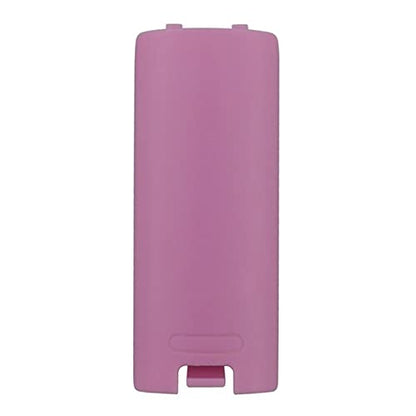 Battery Back Door Cover Lid Case for Wii Remote Controller Gamepad Handle Joypad Replacement (Pink) - color: Pink