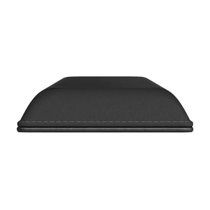 GLORIOUS Gaming Padded Keyboard Wrist Rest (Compact, 1" Thick) - Anti-Fray Stitched Edges, Smooth Cloth Surface, Anti-Slip Rubber Base, Medium Firmness, 13" x 4" x 1" - Black
