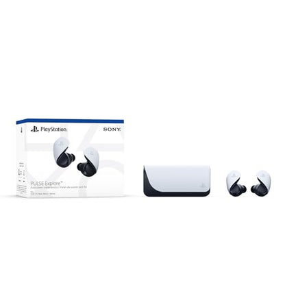 PULSE Explore Wireless Earbuds | Planar Magnetic Drivers, PlayStation Link, Bluetooth, Works with PS5 - color: White, style: Earbuds