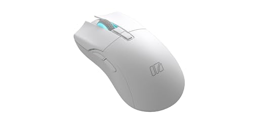 i-rocks iRocks IRM31R RGB Backlight, Wireless Lightweight Gaming Mouse, Tri-Mode Connection, Kailh GM8.0 Mouse Switches, Advanced PixArt PAW3395 Optical Sensor, Resolution Up to 26,000 DPI - White - color: White