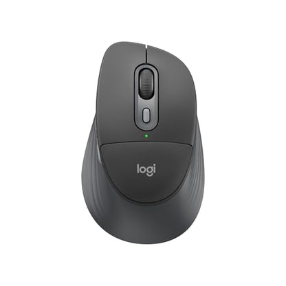 Logitech Signature Comfort Plus M850 L Wireless Mouse Bluetooth - Graphite | Bluetooth, palm cushion, 24-month battery, customizable buttons, for Windows, Mac, iPad - color: Graphite, style: With Palm Cushion
