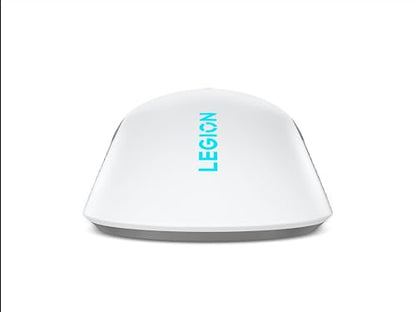 Lenovo Legion M600 RGB Wireless Gaming Mouse – 16,000 DPI, 9 Programmable Buttons, 200-Hour Battery Life, 50-Million Clicks Durability – Ambidextrous Computer Mouse (Stingray) - color: Stingray, size: Large | Ambidextrous, style: M600