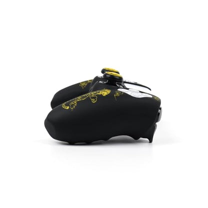 Tiger Controller Skin Cover Compatible with PS5/Playstation 5 Controller, RALAN Protector Case Customised Thumb Grip - color: Tiger Yellow