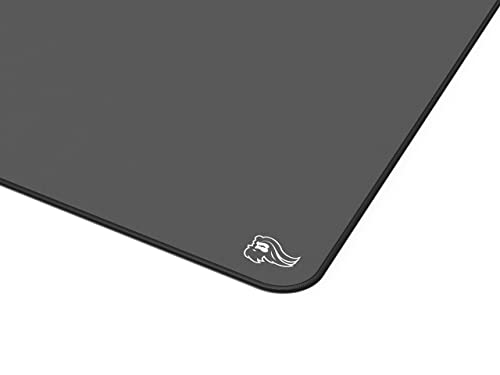 Glorious Elements Mousepad - XL Mouse Pad - Glass Infused Flexible Cloth Computer Desk Pad for Speed Gaming 15"x17" (ICE) - color: Ice