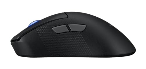 ASUS ROG Keris II Ace Wireless Gaming Mouse – Right-Handed Ergonomic, 54g, Tri-Mode Connectivity, 42K DPI, up to 107Hr Battery, PC/Mac Support - Black - color: Black, style: Keris II Ace