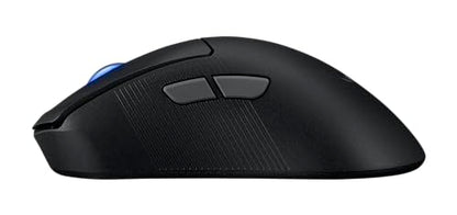 ASUS ROG Keris II Ace Wireless Gaming Mouse – Right-Handed Ergonomic, 54g, Tri-Mode Connectivity, 42K DPI, up to 107Hr Battery, PC/Mac Support - Black - color: Black, style: Keris II Ace