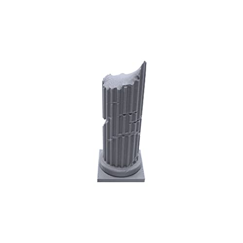 EnderToys Roman Ruined Pillars, Terrain Scenery for Tabletop 28mm Miniatures Wargame, 3D Printed and Paintable