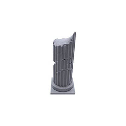 EnderToys Roman Ruined Pillars, Terrain Scenery for Tabletop 28mm Miniatures Wargame, 3D Printed and Paintable