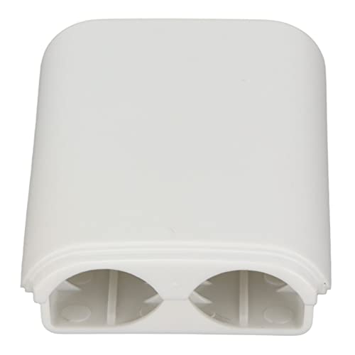 Game Console 360 Battery Cover, Wireless Controller Replacement ABS Plastic Shell Case for Game Console 360 Controller Battery Pack, Durable (White) - color: White