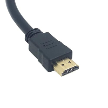 xiwai HDMI 1 in 2 Out Splitter Male to Dual Female Adapter Cable 1 to 2 Way Switch Extension Cord for PC, HDTV, Laptop 1080P - style: Without Power