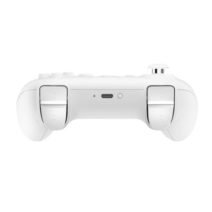 8BitDo 64 Bluetooth Controller for Analogue 3D, Switch 1/2, Windows&Android | Hall Effect Joystick, Turbo, Vibration - Black - color: Black