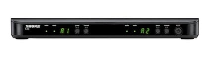 Shure BLX188/CVL Dual Lavalier Audio System H9 Band (512–542 MHz) – BLX88 Dual Receiver, (2) BLX1 Bodypacks & (2) CVL Cardioid Lavalier Mics, Up to 14 Hr Battery, 300 ft Range - style: H9: 512-542 MHz