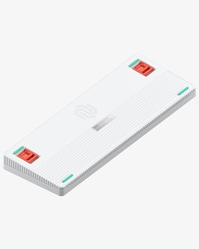 NuPhy Halo V2 IO Wireless Mechanical Keyboard with PBT Keycaps,Hot Swappable Custom Gaming Keyboard,Aluminum Alloy Frame,RGB Backlit,Gasket Structure,BT5.0/USB-C/2.4GHz Low Latency Office Keyboards - color: 96% Layout White, size: Brown Max Switch