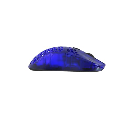 G-Wolves HTX ACE Wireless Gaming Mouse (Honeycomb, Sapphire Blue) - color: Sapphire Blue, style: Honeycomb
