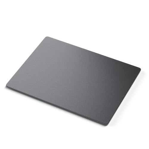 Glass Gaming Mousepad, 15.7x17.7In Tempered Glass Hard Mouse Pad, Large Mousepad for Esports, Smooth Low-Friction Glide, Speed Surface for Esports Games and Office Use, Black - color: Black, size: 15.7Lx17.7W